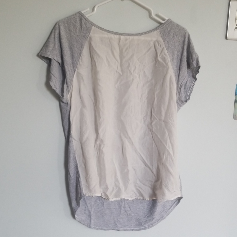 Michael stars silk and cotton tshirt